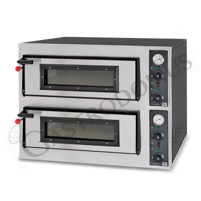 Forno elettrico per pizza professionale - 1 camera - 6 x Ø 32 cm